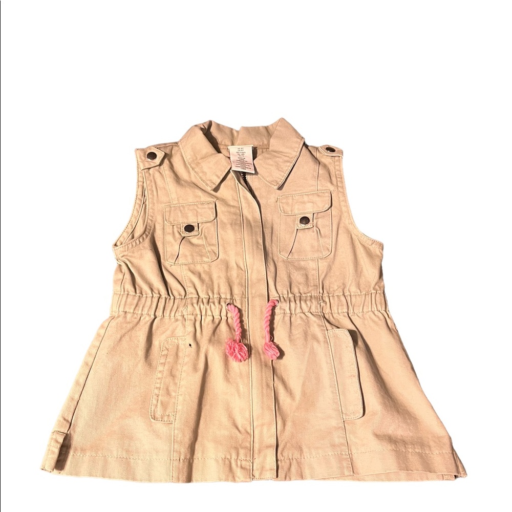Tan vest (toddlers) girls